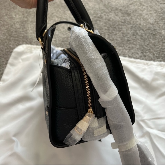 Coach small satchel bag mercer 24 black NWT - Picture 3 of 7